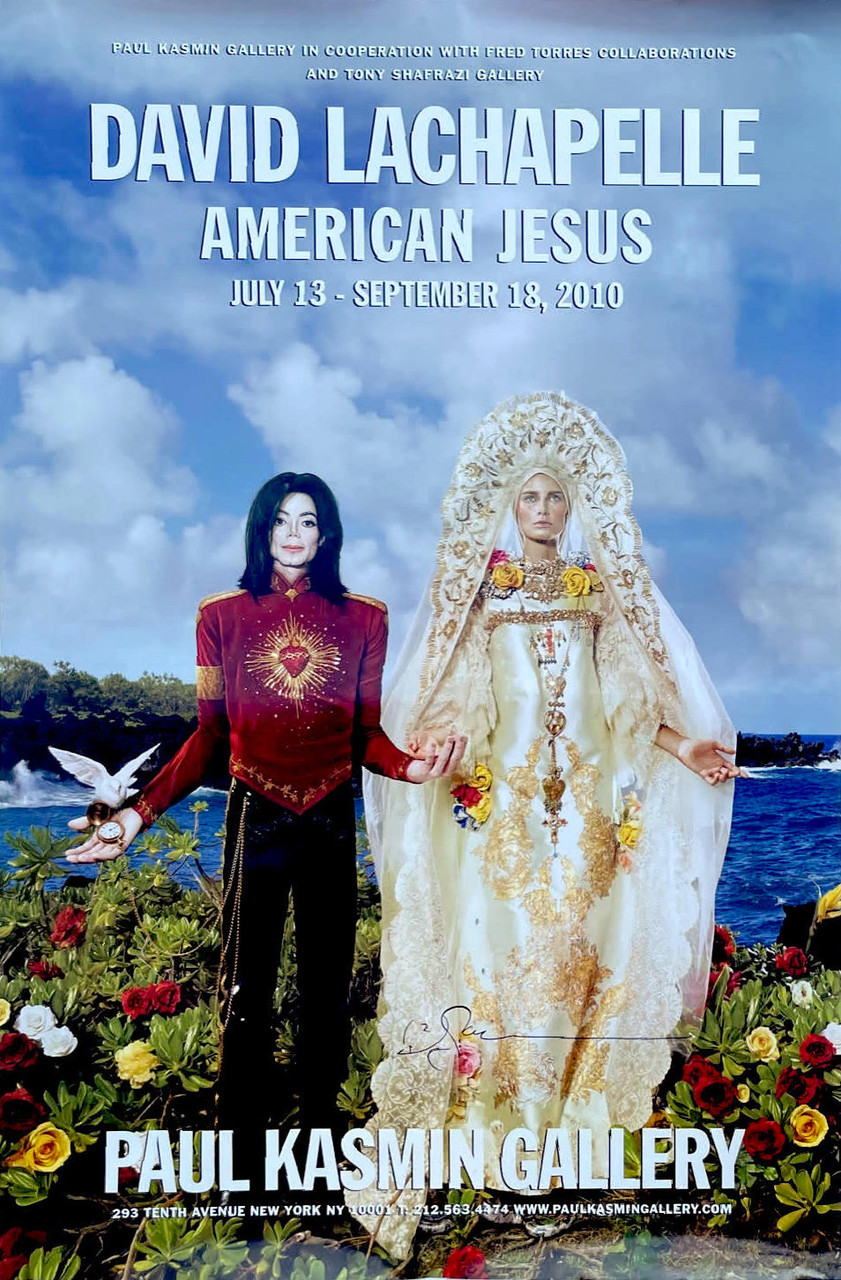 David LaChapelle, David LaChapelle American Jesus (Hand Signed by