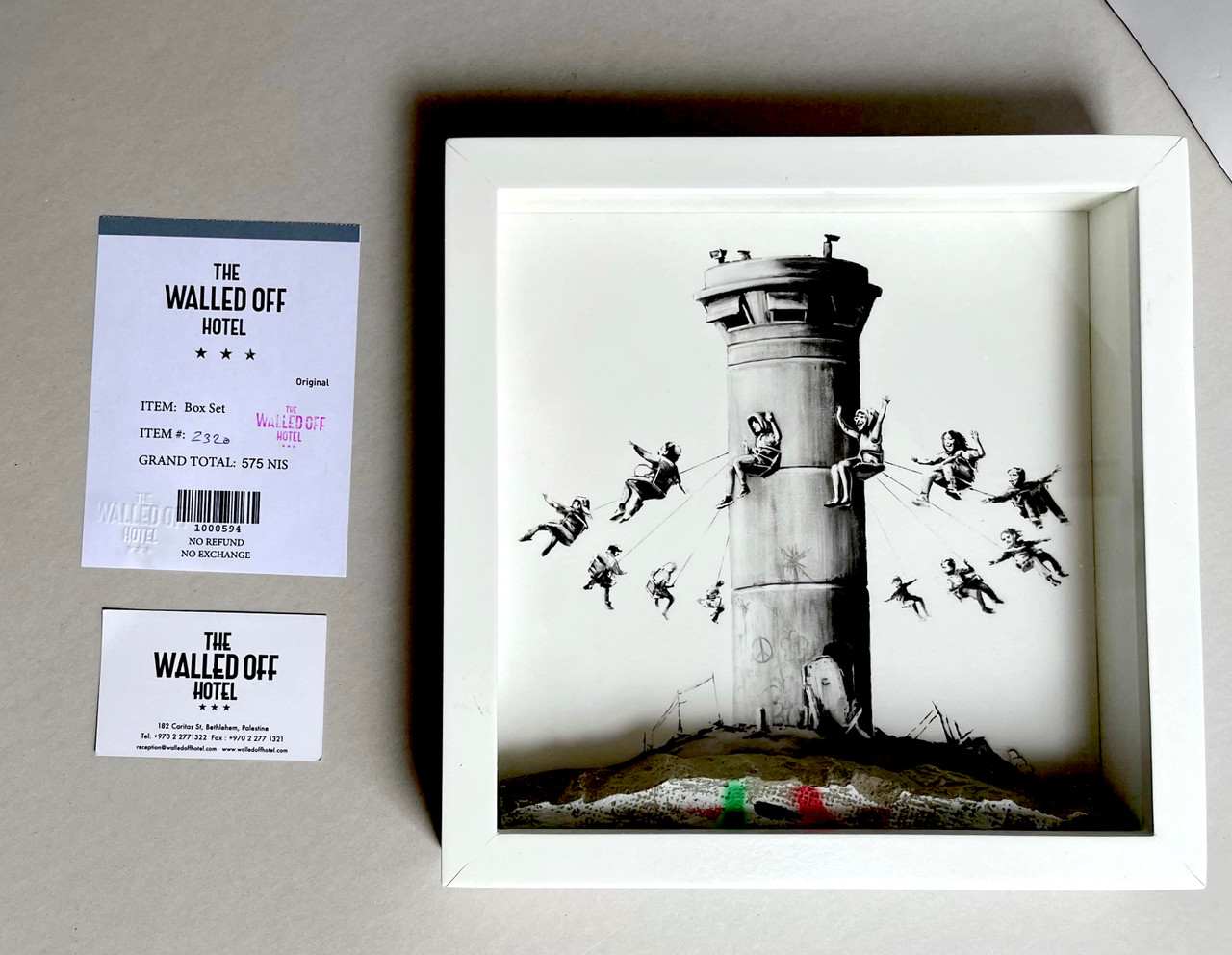 Banksy バンクシー　Walled Off hotel box set Walled Off Hotel Box Set – Post Modern Vandal