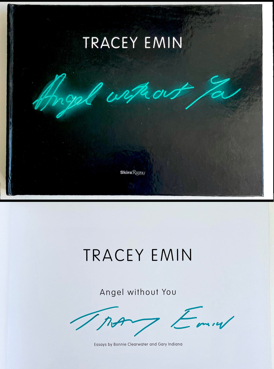 Tracey Emin, Angel Without You monograph (Hand signed by Tracey