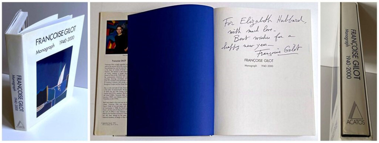 Monograph 1940-2000　Francoise Gilot サイン入 Françoise Gilot, Francoise Gilot Monograph 1940-2000 (hand signed