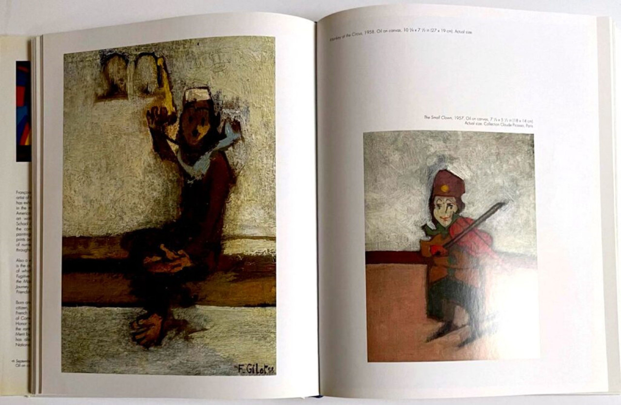 Monograph 1940-2000 Francoise Gilot サイン入 Monograph 1940