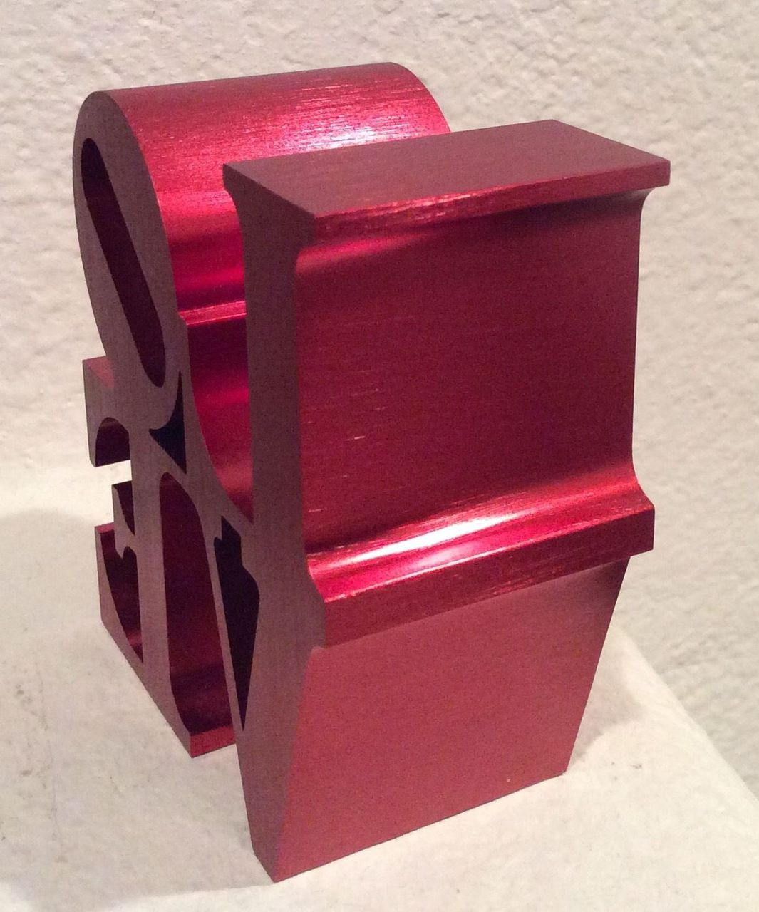 Robert Indiana, Red Love Sculpture, 2011, Official Morgan