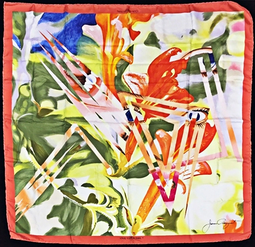 James Rosenquist, Limited Edition Vintage Signed Louis Vuitton