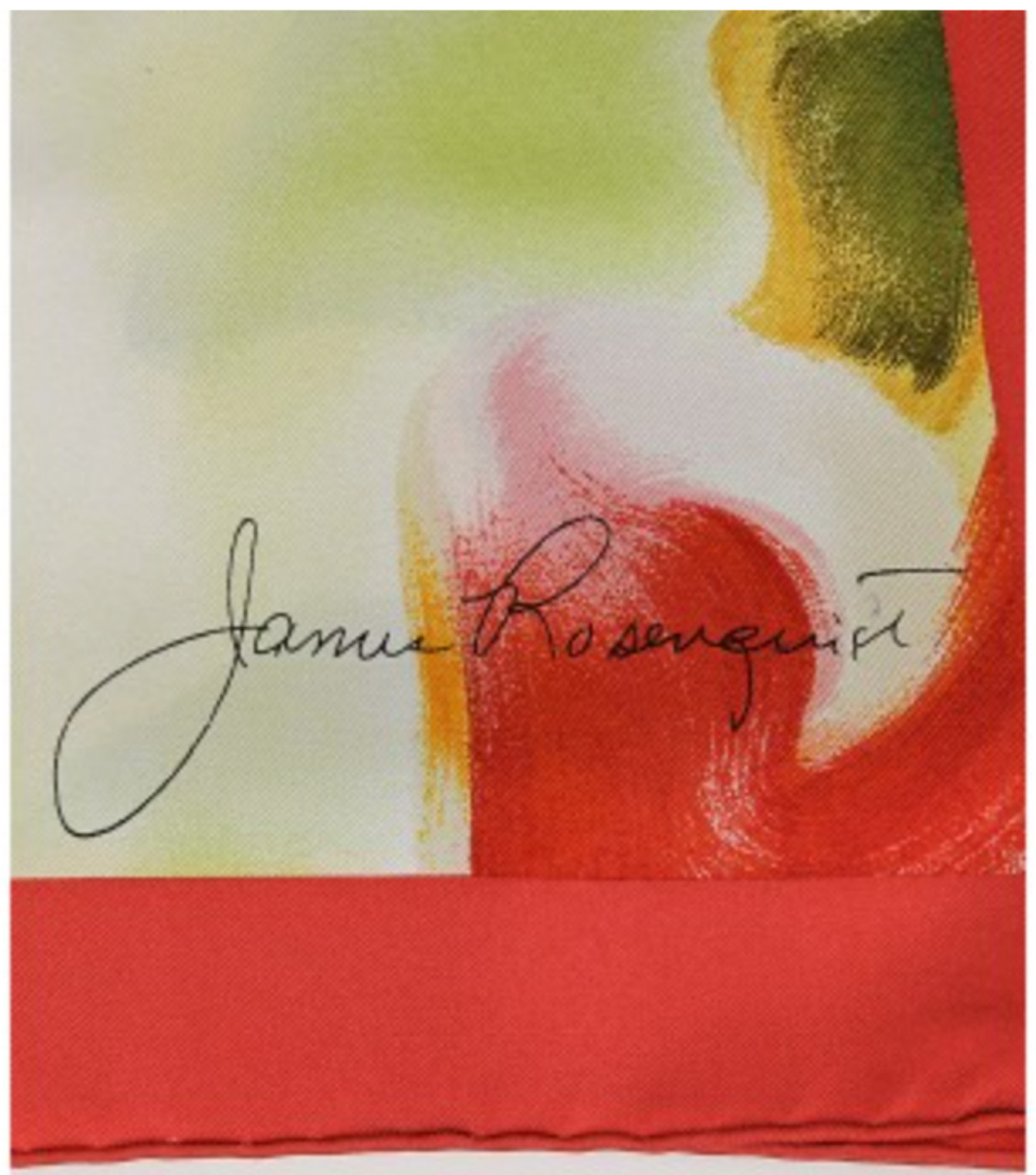 James Rosenquist, Limited Edition Vintage Signed Louis Vuitton