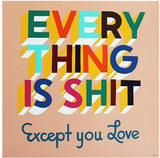 Stephen Powers, Everything is Shit Except You Love, 2012