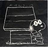 KAWS, Offset lithographic bag (Hand Signed, 2017)