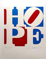 Robert Indiana, HOPE (for America), 2008