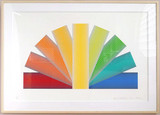 Richard Anuszkiewicz, Grey Tinted Rainbow, 1992