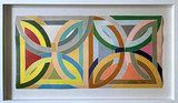 Frank Stella at Leo Castelli (Hand Signed and Dated), 1969