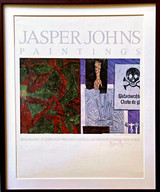 Jasper Johns Paintings at Leo Castelli Gallery Greene Street (Hand Signed)