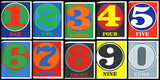 Robert Indiana, Numbers: Portfolio of 10 Color Silkscreens (Sheehan 46-55) 1968 Robert Indiana, Numbers: Portfolio of 10 Color Silkscreens (Sheehan 46-55) 1968