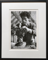 Sabine Weiss, Alberto Giacometti dans son Atelier, 1954 (Giacometti in his studio), ca. 1970