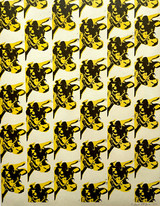  RICHARD PETTIBONE, ANDY WARHOL COW WALLPAPER, 1971