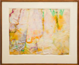 Sam Gilliam, Untitled Painting, Ex- Museum of Modern Art Collection, with MOMA Label (also exhibited at the American Embassy, Moscow), 1968