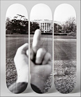 Ai Weiwei,  F*ck! the Trump White House (with COA hand signed by Ai Weiwei), 2017