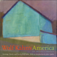  WOLF KAHN Wolf Kahn's America (Signed & Dedicated Book) 2003, Hand signed and dedicated hardback monograph