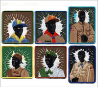 KERRY JAMES MARSHALL Set of Six (Six) Scout Series Embroidered Patches (Brand New) 2017, Rayon thread on poly twill backed embroidered patches, set of six