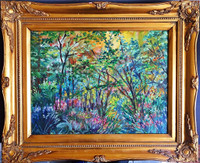 Thelma Appel,  June Day 2015, Oil on Canvas. Hand Signed. Dated. Framed.