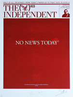 Damien Hirst,  NO NEWS TODAY*, 2008.  [Hand Signed by both Hirst and Bono]