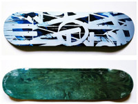 RETNA, Original Limited Edition Skateboard Skate deck with COA signed by RETNA , 2018