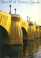 Christo and Jeanne-Claude, The Pont Neuf Wrapped, Paris, France (Hand Signed) from the collection of Jeanne-Claude's assistant, 1985