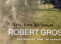 Robert Grosvenor at Karma (Hand Signed & Inscribed), 2017