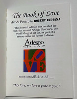 Robert Indiana, The Book of Love Art & Poetry, 1996