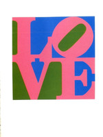 Robert Indiana, The Book of Love Art & Poetry, 1996