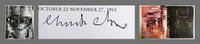 Chuck Close, Chuck Close Recent Works (Hand Signed), 1993