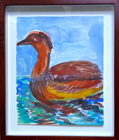 Hunt Slonem, Untitled (Duck), 1991-2011