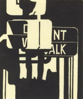 Robert Cottingham, Don't Walk, 1985