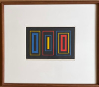 Burton Wasserman, Untitled Geometric Abstraction, 1968