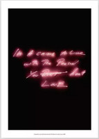 Tracey Emin, It's A CRIME to Live with The Person You don't LOVE, 2021