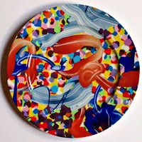 Frank Stella, Ceiling: Princess of Wales Theatre Plate, 1996