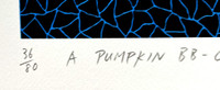 Yayoi Kusama A Pumpkin BB-C (330, Kusama), 2004