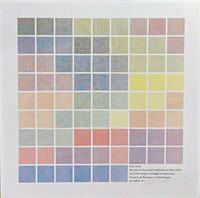 Sol LeWitt, Color Grids, 1980