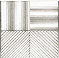 Sol LeWitt Lines in Four Directions, 1976
