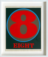 Robert Indiana, 8, from the Numbers Portfolio (Sheehan 46-55), 1968