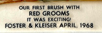 Red Grooms, "Our First Brush With Red Grooms/ It Was Exciting!", 1968