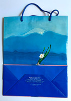 David Hockney, Exclusive limited edition shopping bag for the Metropolitan Museum of Art, 1988