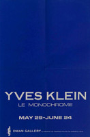 Yves Klein, Yves Klein at Dwan Gallery, 1961