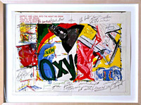 James Rosenquist, Oxy, from the Deluxe Hand signed edition of the One Cent Life Portfolio, 1964