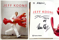 Jeff Koons, Jeff Koons Conversations with Norman Rosenthal (Hand signed and inscribed by BOTH Jeff Koons and Norman Rosenthal), 2014