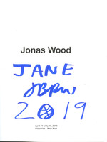 Jonas Wood, Jonas Wood Paintings (Hand Signed & Inscribed), 2019