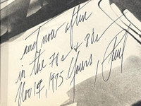 Paul Jenkins, Paul Jenkins (Hand signed and inscribed), 1973