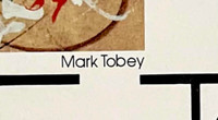 Mark Tobey, Tribute to Mark Tobey Poster, 1974