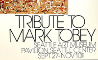 Mark Tobey, Tribute to Mark Tobey Poster, 1974