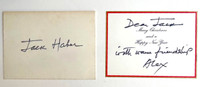 Alexander Liberman, Alexander Liberman, hand signed and inscribed by both Alexander Liberman and Barbara Rose, and accompanied by a separate hand signed note, 1981