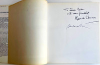 Alexander Liberman, Alexander Liberman, hand signed and inscribed by both Alexander Liberman and Barbara Rose, and accompanied by a separate hand signed note, 1981