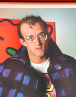 Richard Corman, Keith Haring 1 - NYC, 1985 (hand signed twice), 2022